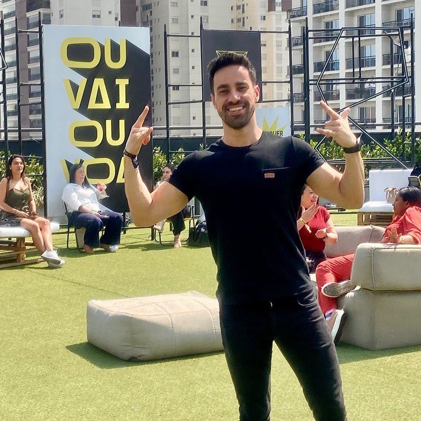Jeff participando do Conquer Festival 2026